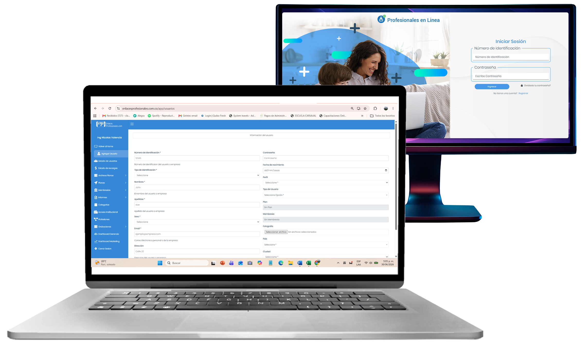 Desarrollo de software a la medida para sector salud por GeiNTEC