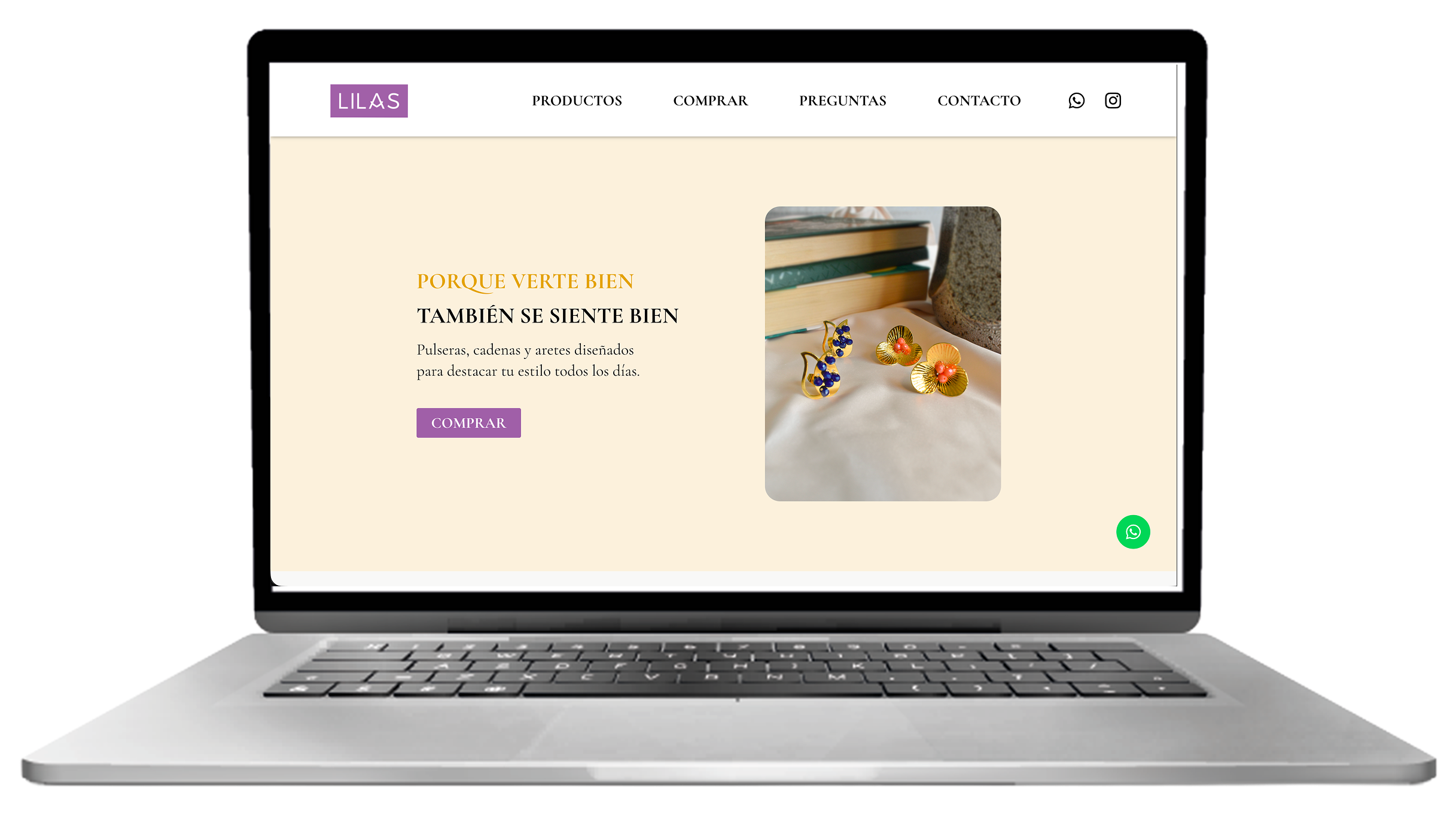 Diseño web personalizado para LILAS por GeiNTEC