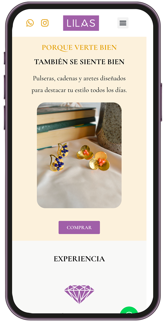 Diseño web personalizado para LILAS por GeiNTEC